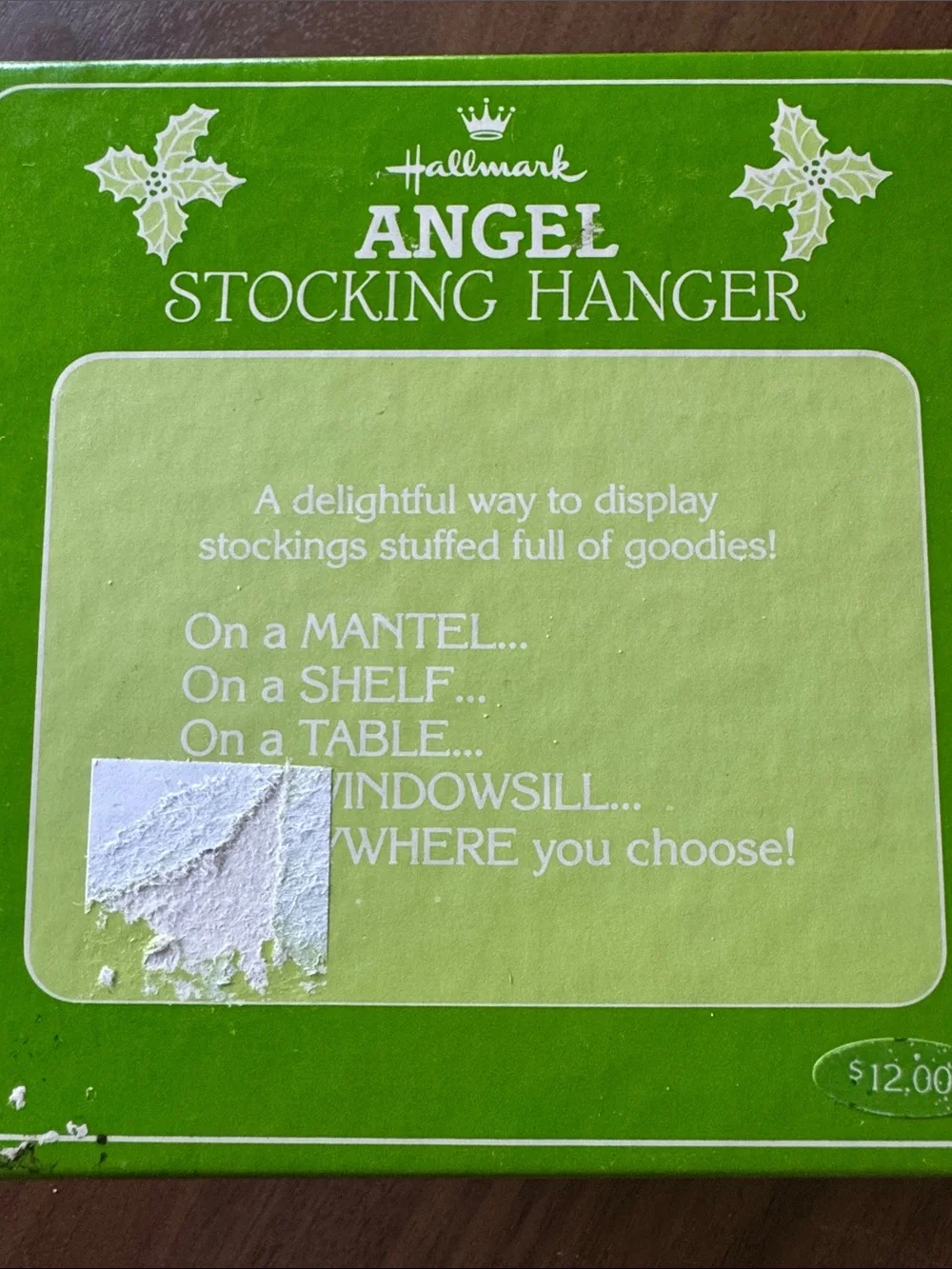 Hallmark Vintage Angel Stocking Hanger
